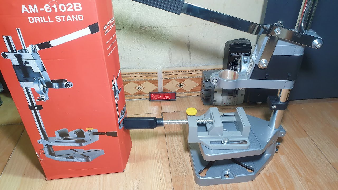 Có nên mua chân đế kẹp máy khoan cầm tay AM-6102B không ?