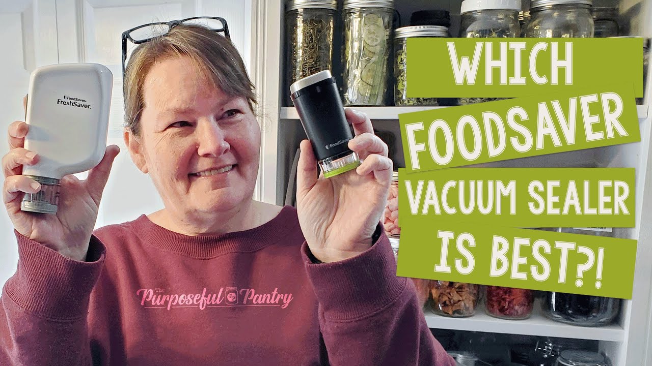 Foodsaver Handheld Vacuum Sealer Review & Demo Dehydrating Pantry Food Storage