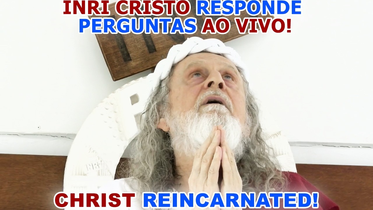 INRI CRISTO ESTÁ AO VIVO! PARTICIPE! QUESTIONE! Christ is reincarnated in Brazil! 19/03/2026
