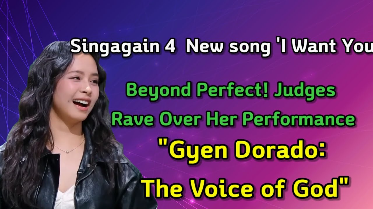 Judges Rave as Dorado Perfectly Performs the Extremely Difficult New Song 'I Want You'