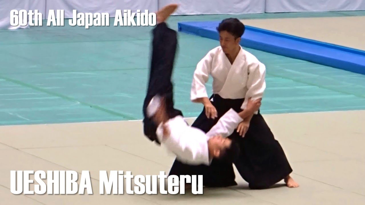UESHIBA Mitsuteru Dojo-cho - 60th All Japan Aikido Demonstration
