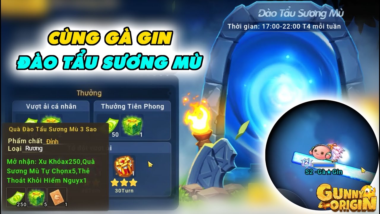 Gunny Origin | Đào Tẩu Sương Mù - Cùng Gà Gin Chinh Phục