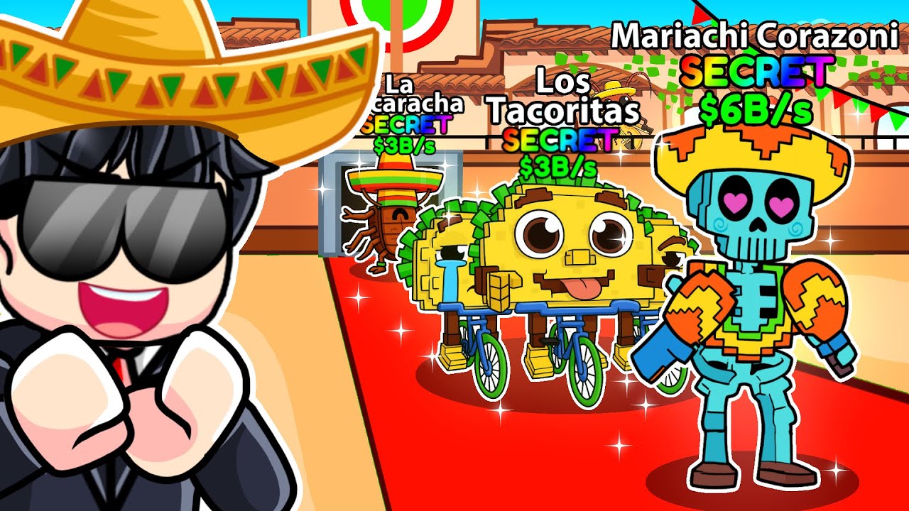 I Stole MEXICO UPDATE BRAINROTS in Steal a Brainrot Roblox