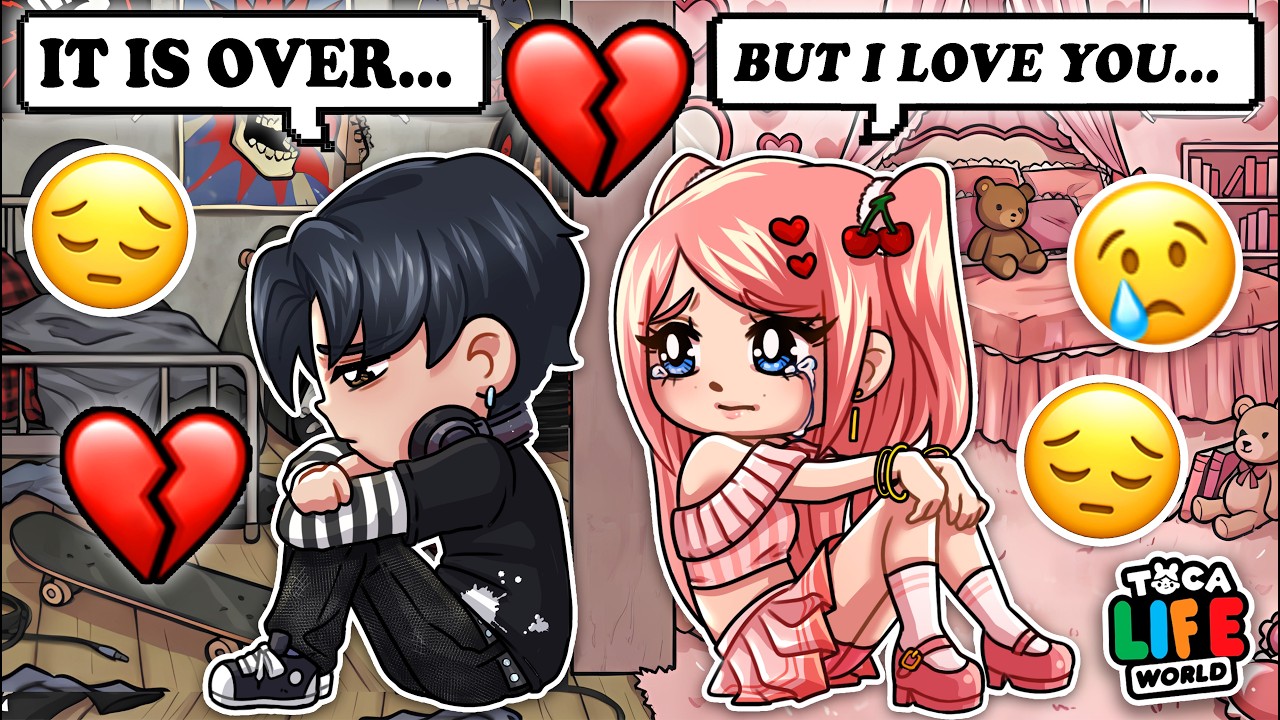 💔 UNSERE LIEBE IST VERBOTEN! 🚫 WARUM WIR NICHT ZUSAMMEN SEIN DÜRFEN 😭 EMOBOY STORY Part 8 🖤TOCA BOCA