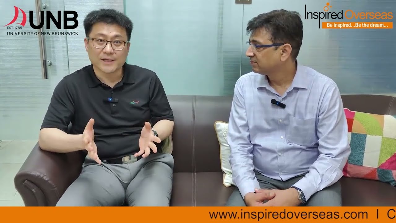 #StudyinCanada | University of New Brunswick Admission Insights with Aaron Cao | #InspiredOverseas