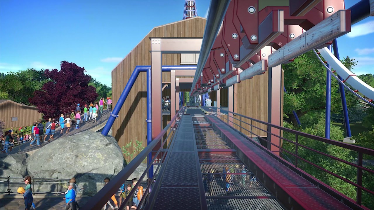 Metapark Roller Coasters (Planet Coaster POV 4K, 60FPS)