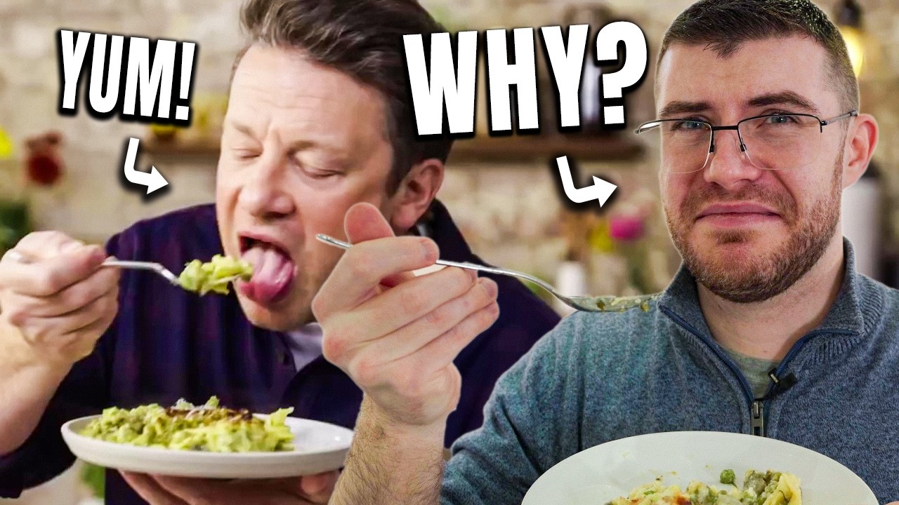 Pro Chef MAKES.. Jamie Oliver's WORST Veggie Lasagna!