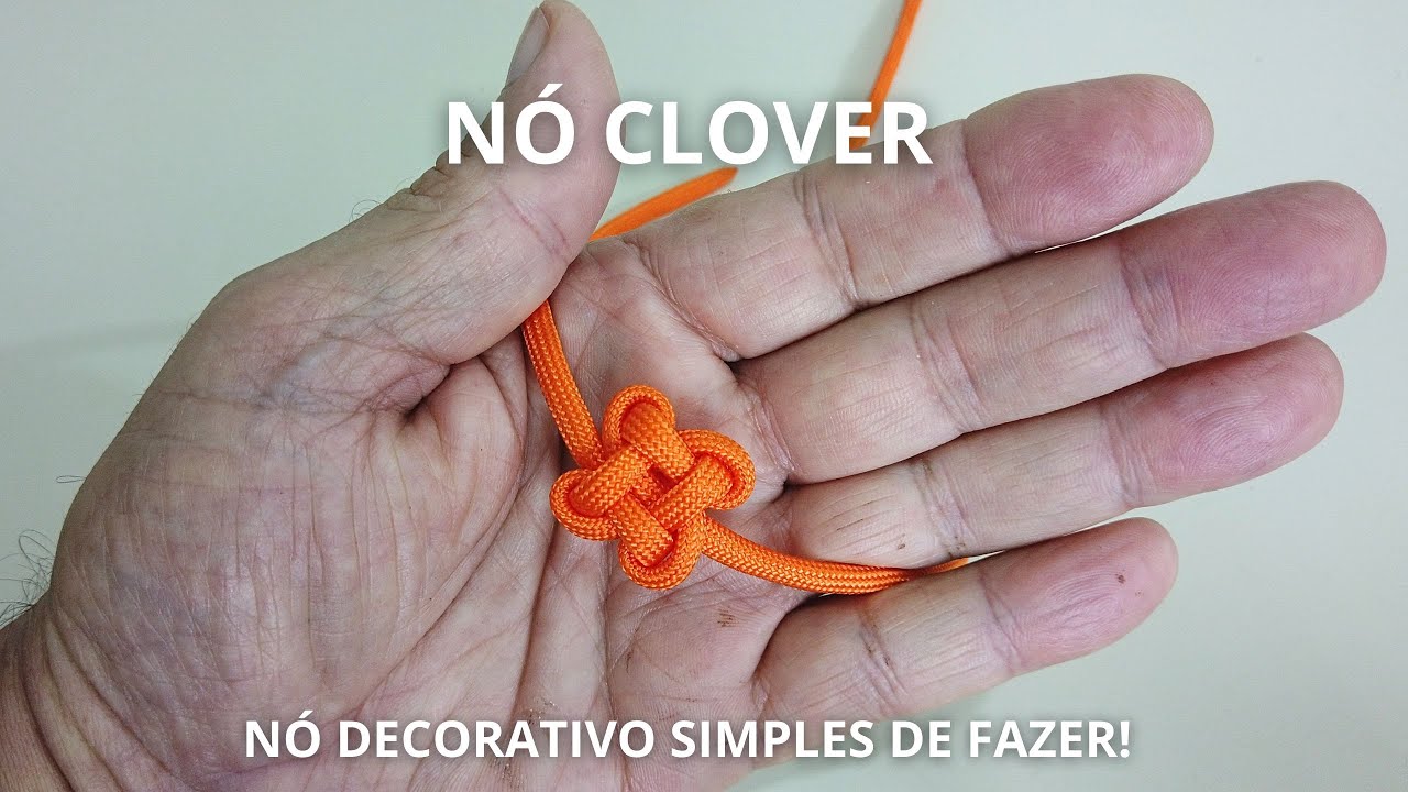 Aprenda em minutos: Nó Clover descomplicado - Nó de marinheiro