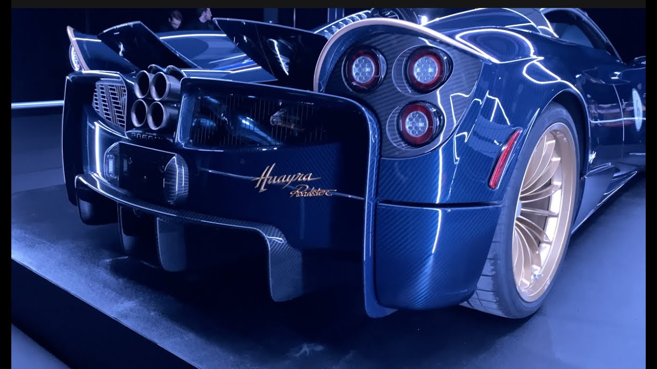 2018 Pagani Huayra Roadster - Exterior Walkaround ( opened and closed )