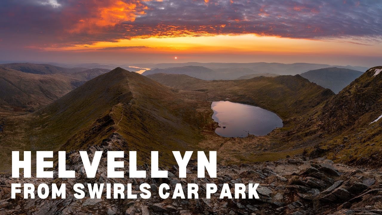 Helvellyn from Swirls Car Park in the RAIN!