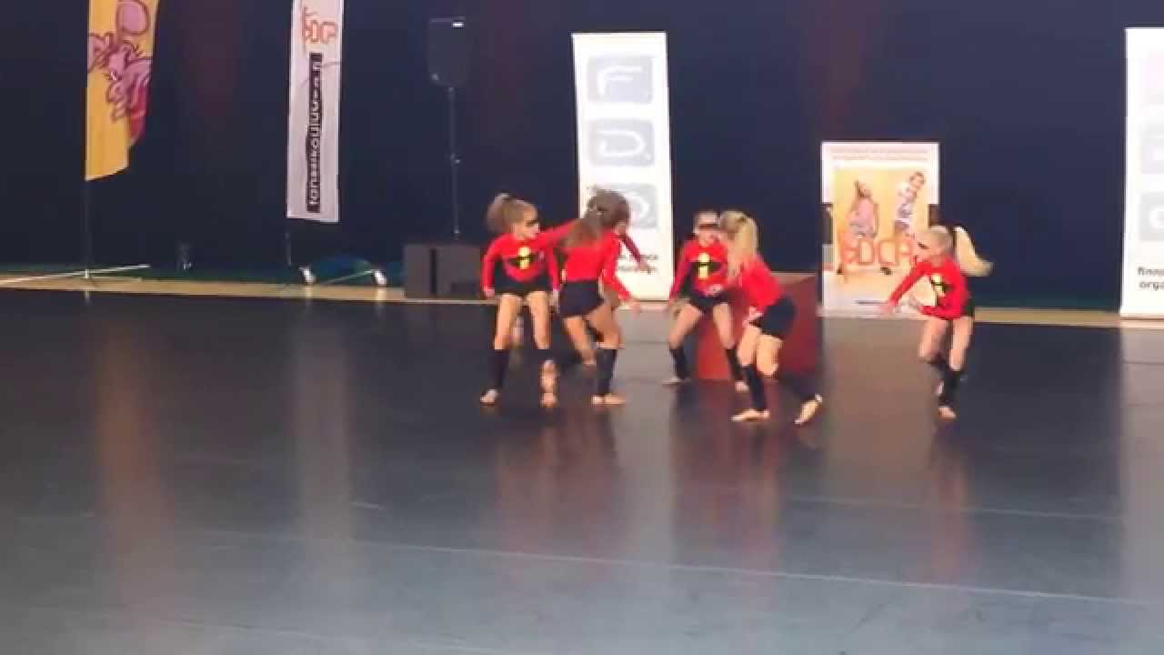 Show dance/Performing Arts, Finnish Championships 2014, children, small group