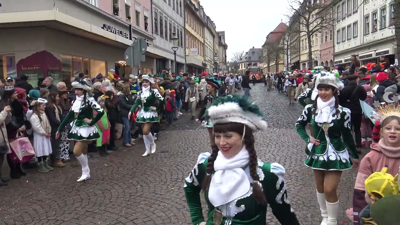 Rosenmontagsumzug der Foaset in Fulda 2024 - Der Carnevalverein Petersberg CVP