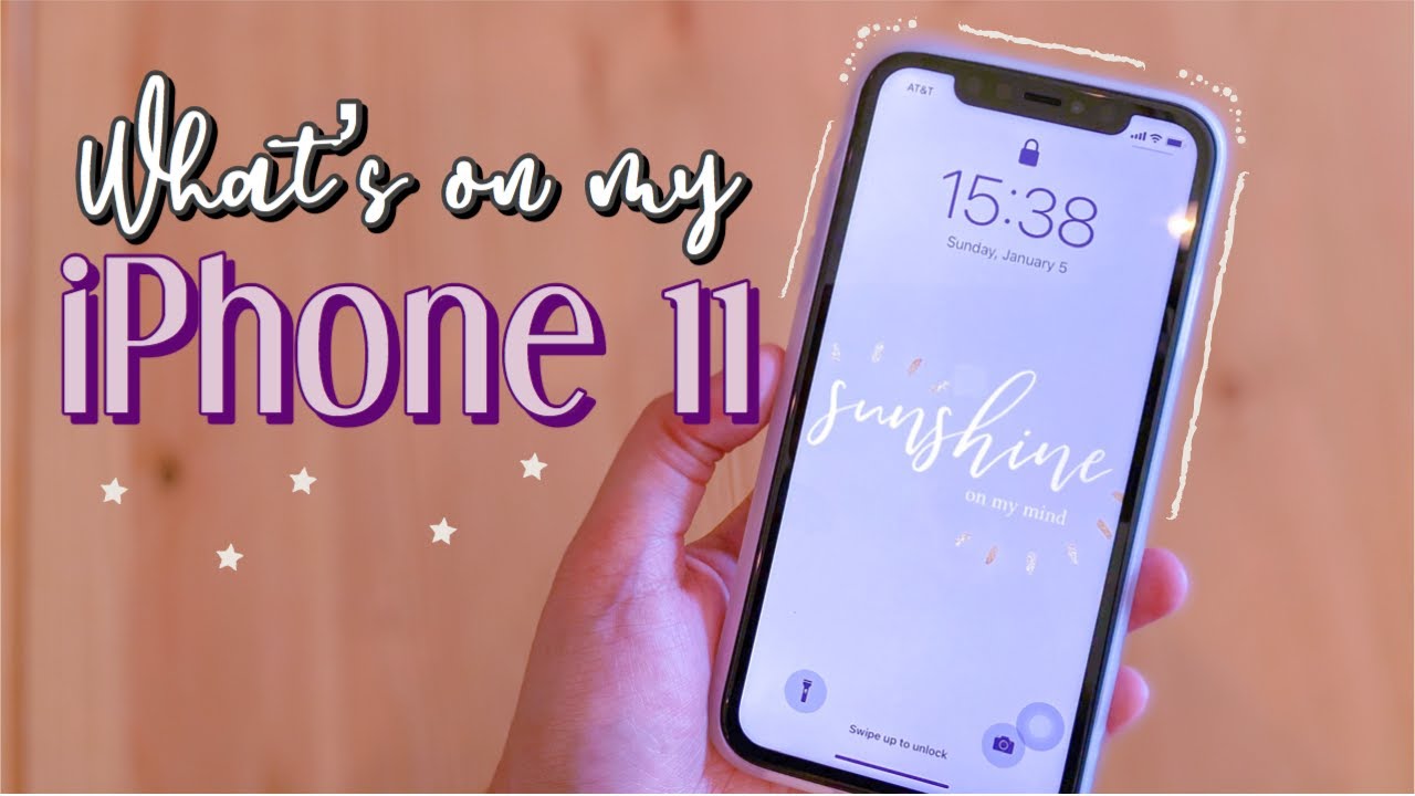 What's On My Iphone 11 (2020)