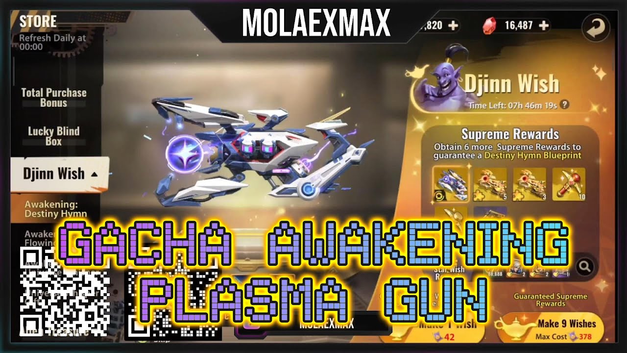 GACHA AWAKENING PLASMA GUN - METAL SLUG AWAKENING
