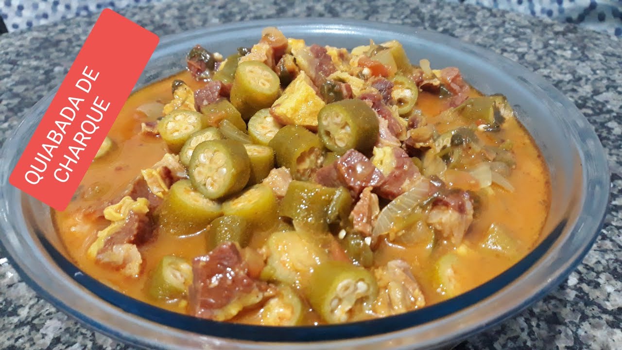 QUIABADA DE CHARQUE RÁPIDO E FÁCIL UMA DELICIA