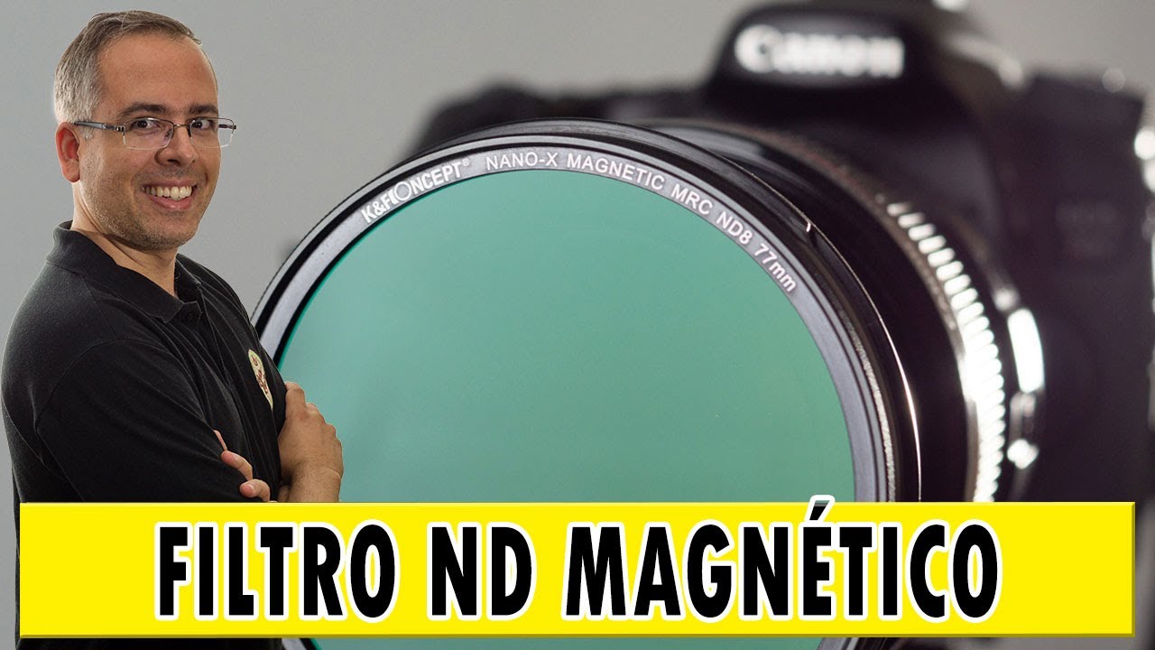 Filtro ND magnético K&F Concept | Filtro fixo para longa exposição