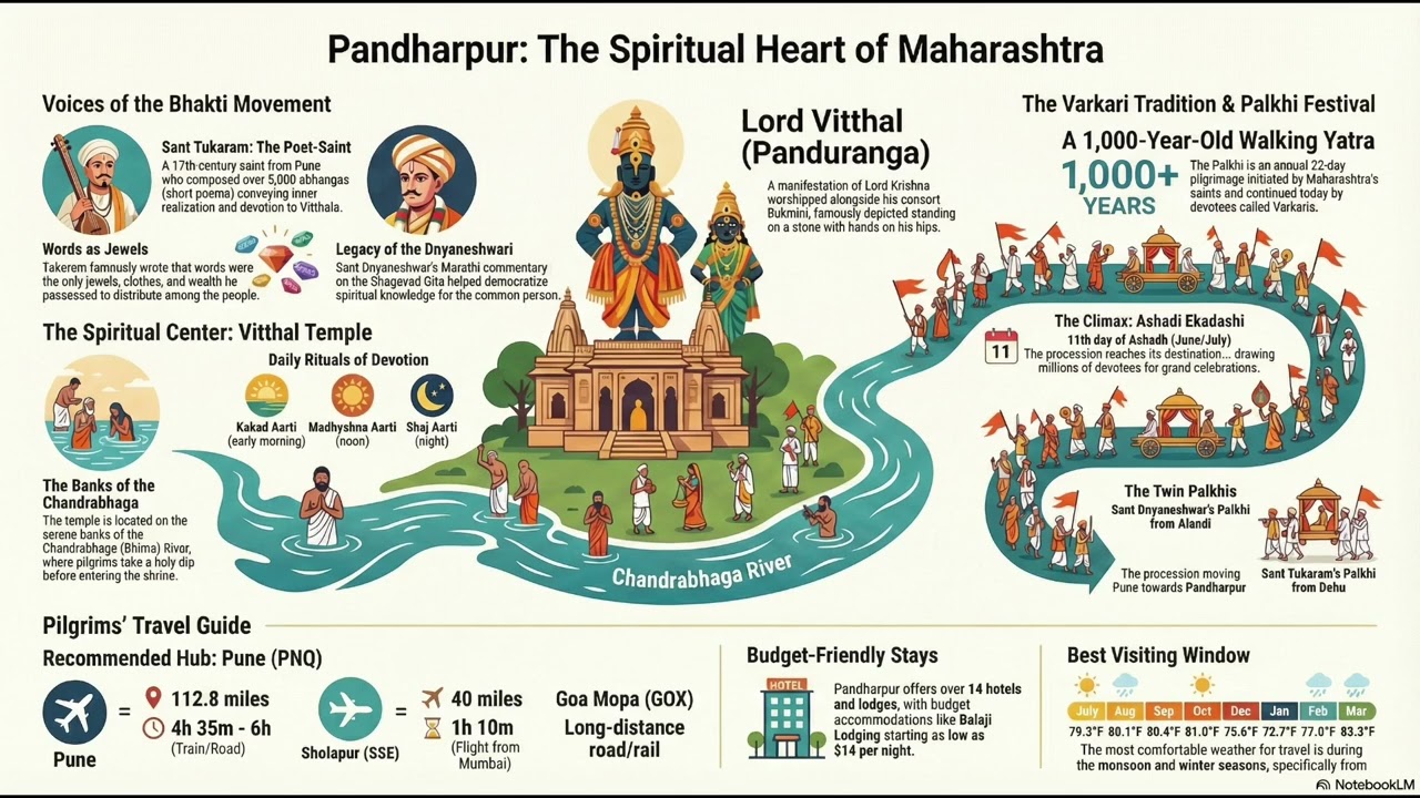 Pandharpur Darshan & Travel Guide: Vitthal Rukmini Temple, Wari History & Corridor Updates