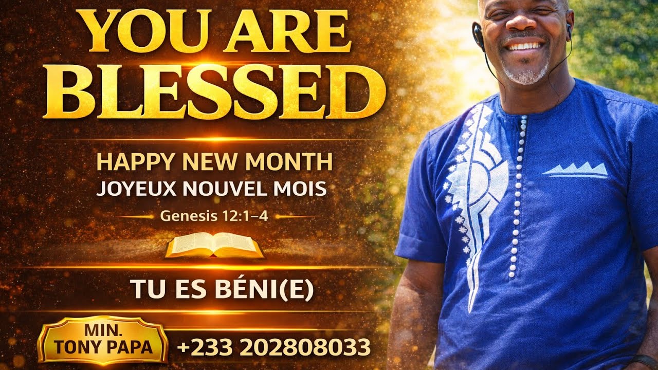 YOU ARE BLESSED | TU ES BENI(E) | Tony Papa