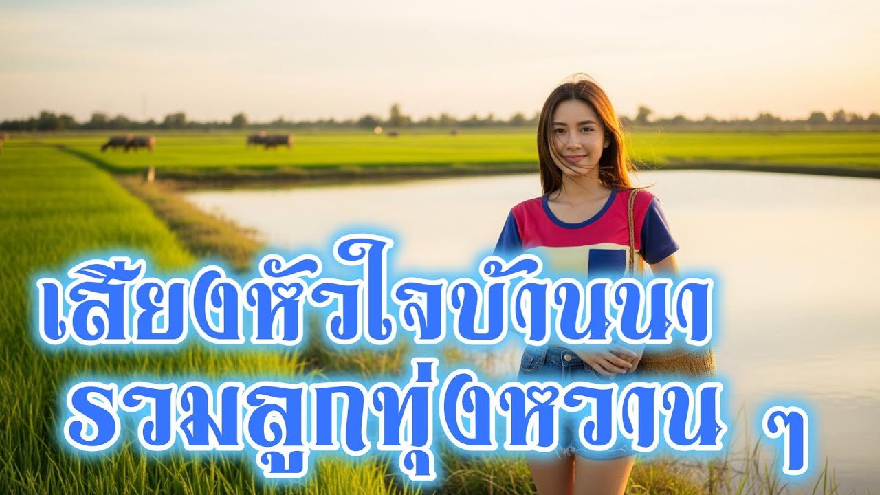 เสียงหัวใจบ้านนา – รวมลูกทุ่งหวาน ๆ ฟังเพลินทุกเวลา
