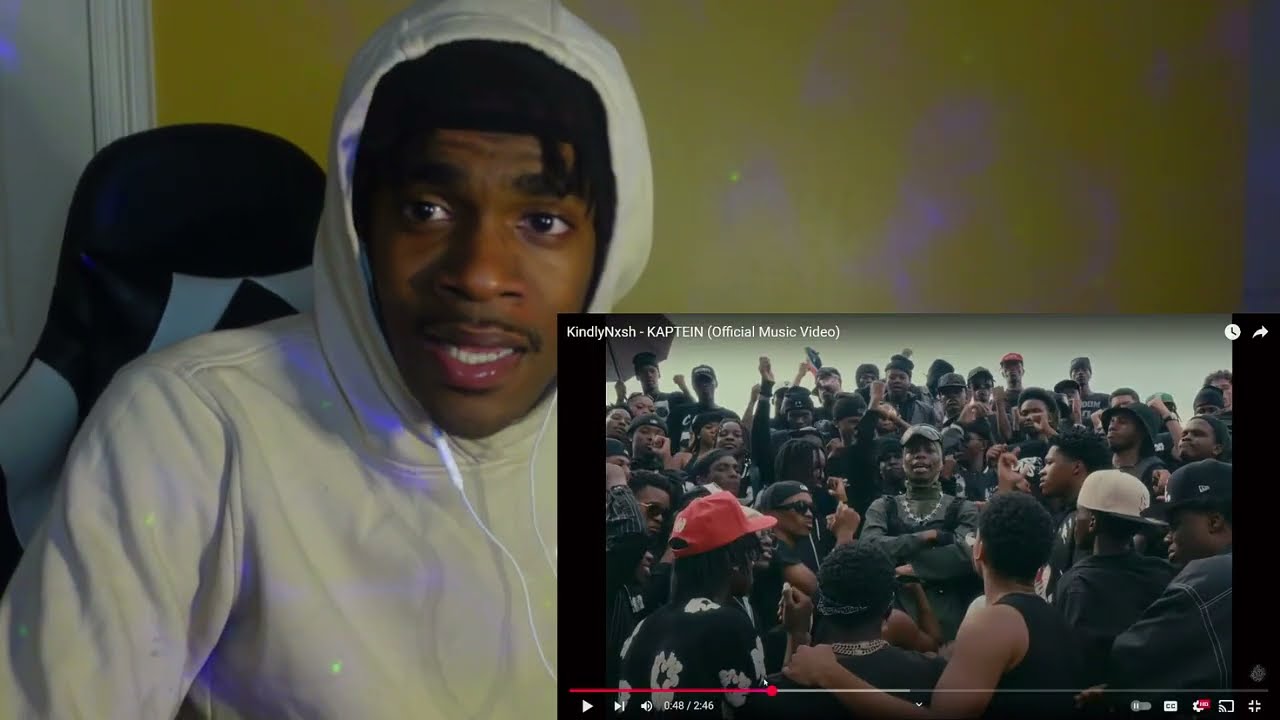 KindlyNxsh - KAPTEIN (Official Music Video) |REACTION!!|