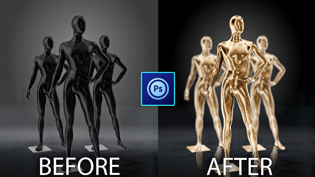 PS Touch Tutorial - GOLDEN Look Effect in ps touch/android