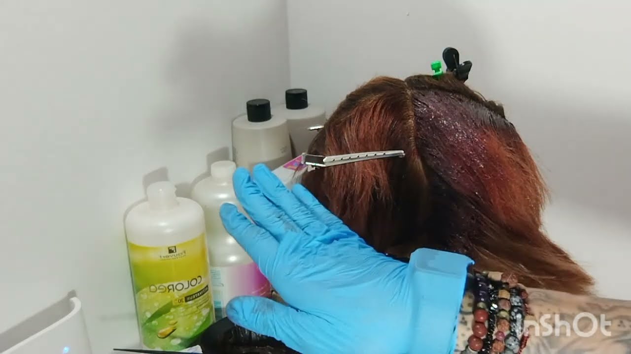 TECNICA 4 COLORI , DIVISIONE TESTA IN 4 SEZIONI