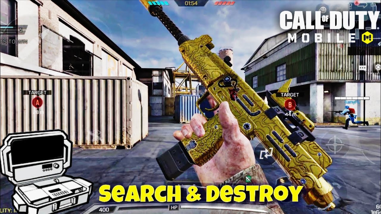 DESTROYING ENEMY IN S&D😤| CODM |SEARCH AND DESTROY 