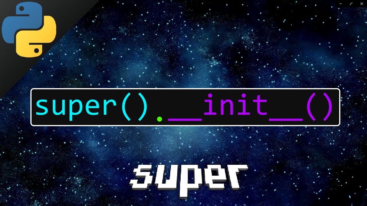 Python super function 🦸