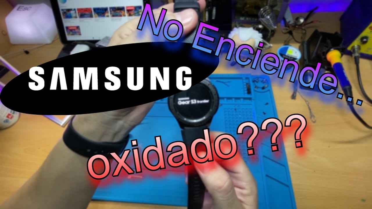Samsung Gear3 Frontier no enciende  - Oxidado????