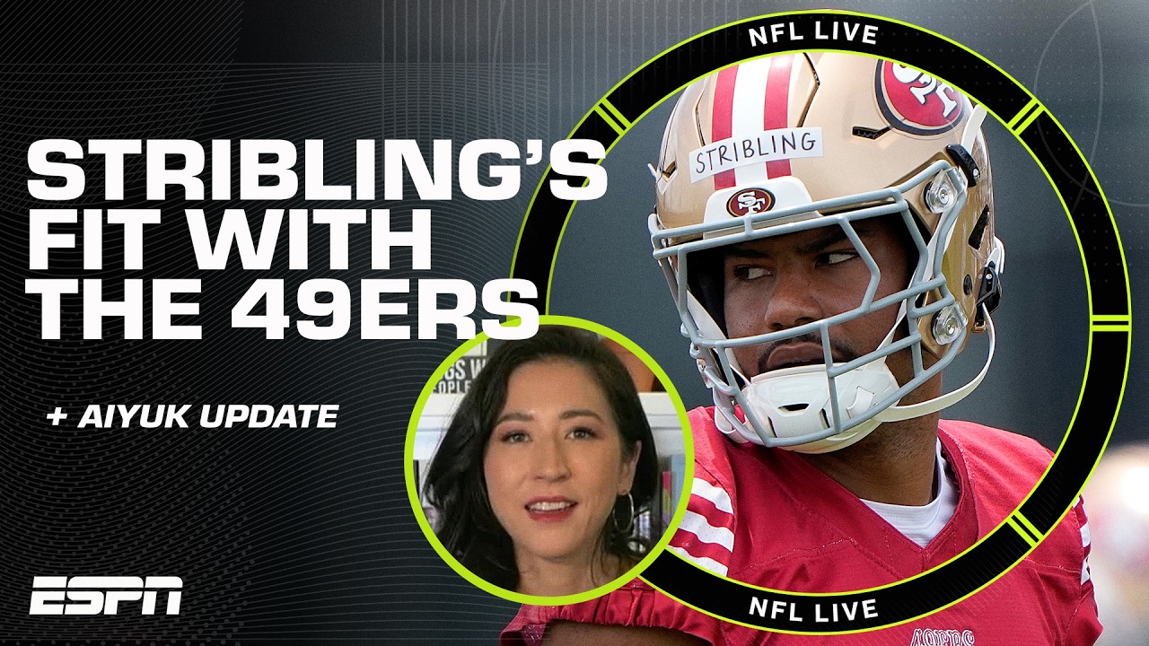 Что De'Zhaun Stribling привнесет в группу ресиверов 49ers 🏈 | NFL Live