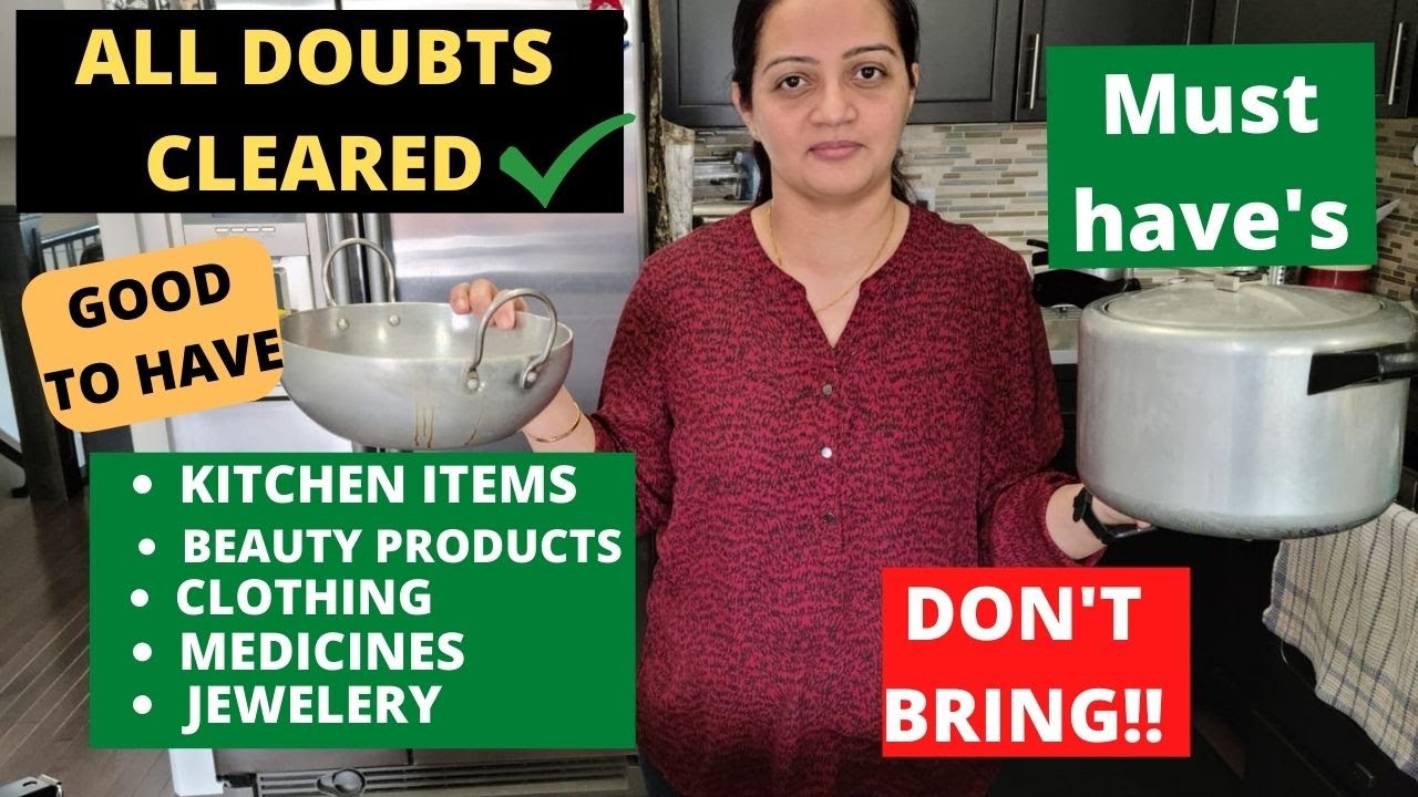 HOUSEHOLD ESSENTIALS TO PACK FOR CANADA | WHAT ARE THE MUST HAVES | WHAT YOU DONT NEED