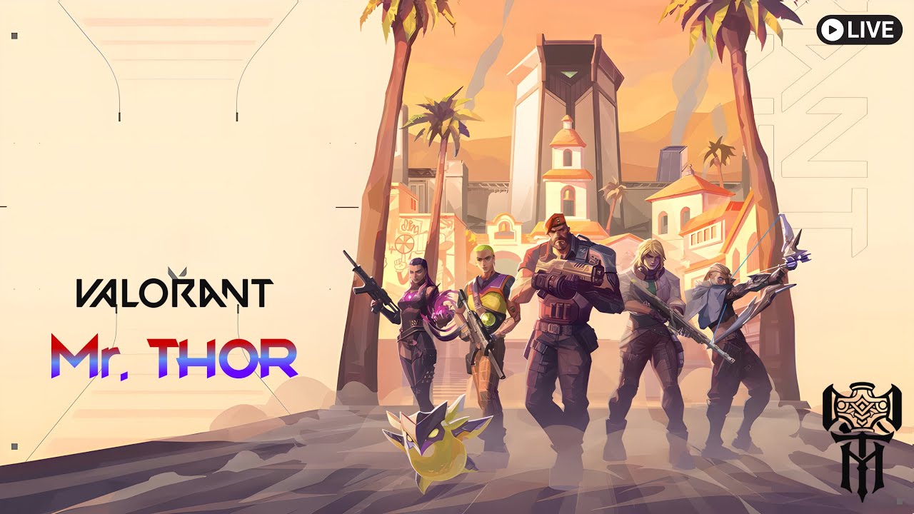 🛑Ep. 94 Valorant LIVE Ranked | Road to Immortal | Join & Play With Me 🎮~Chill TIME | Mr. THOR Live ❗