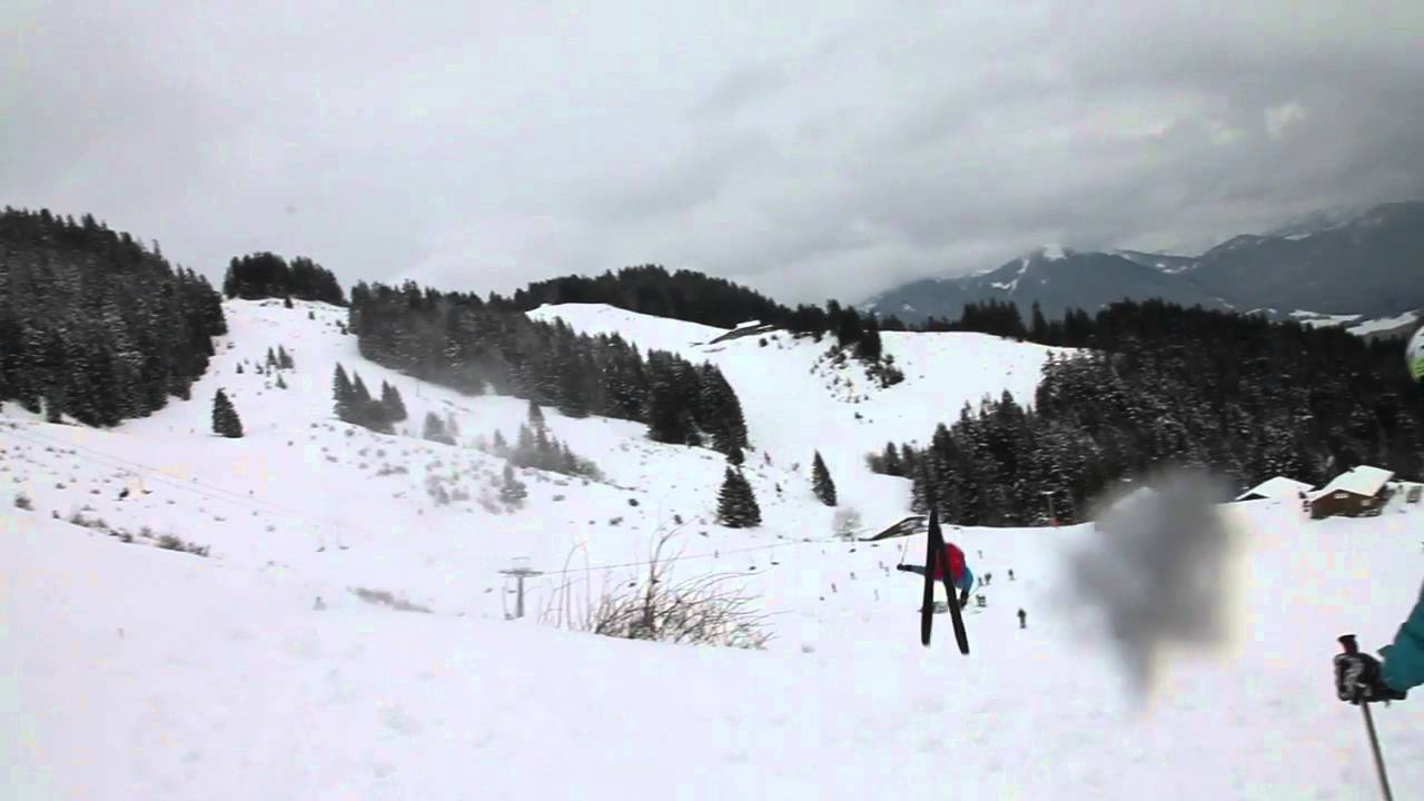 Freeride skiing Brauneck