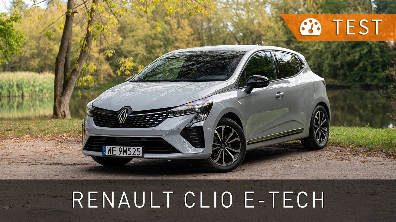 Renault Clio E-Tech 145 full hybrid techno (2023) - test [PL] | (NIE)OSZCZĘDNY LIFTING?