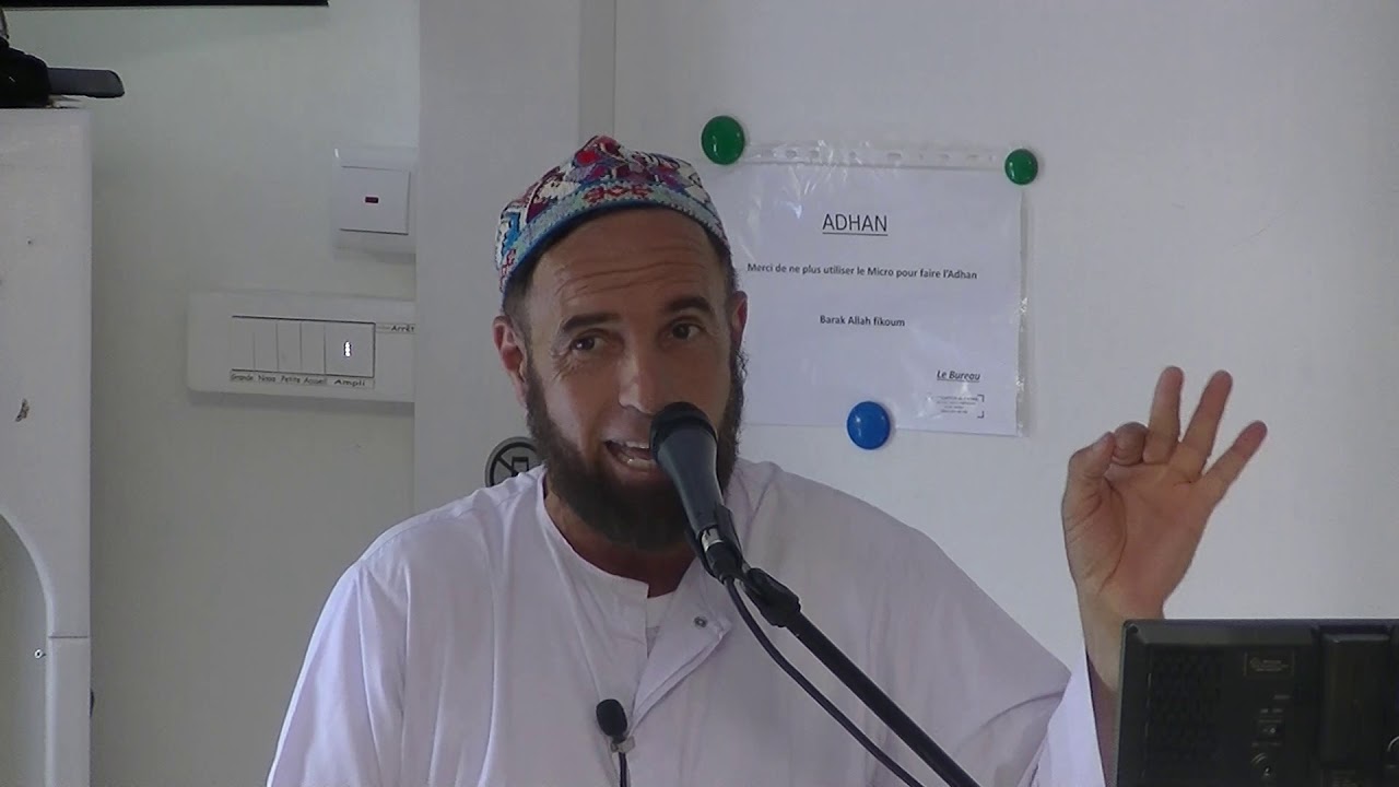 preche du vendredi en français ( Faiçal de Massy) juin 2019