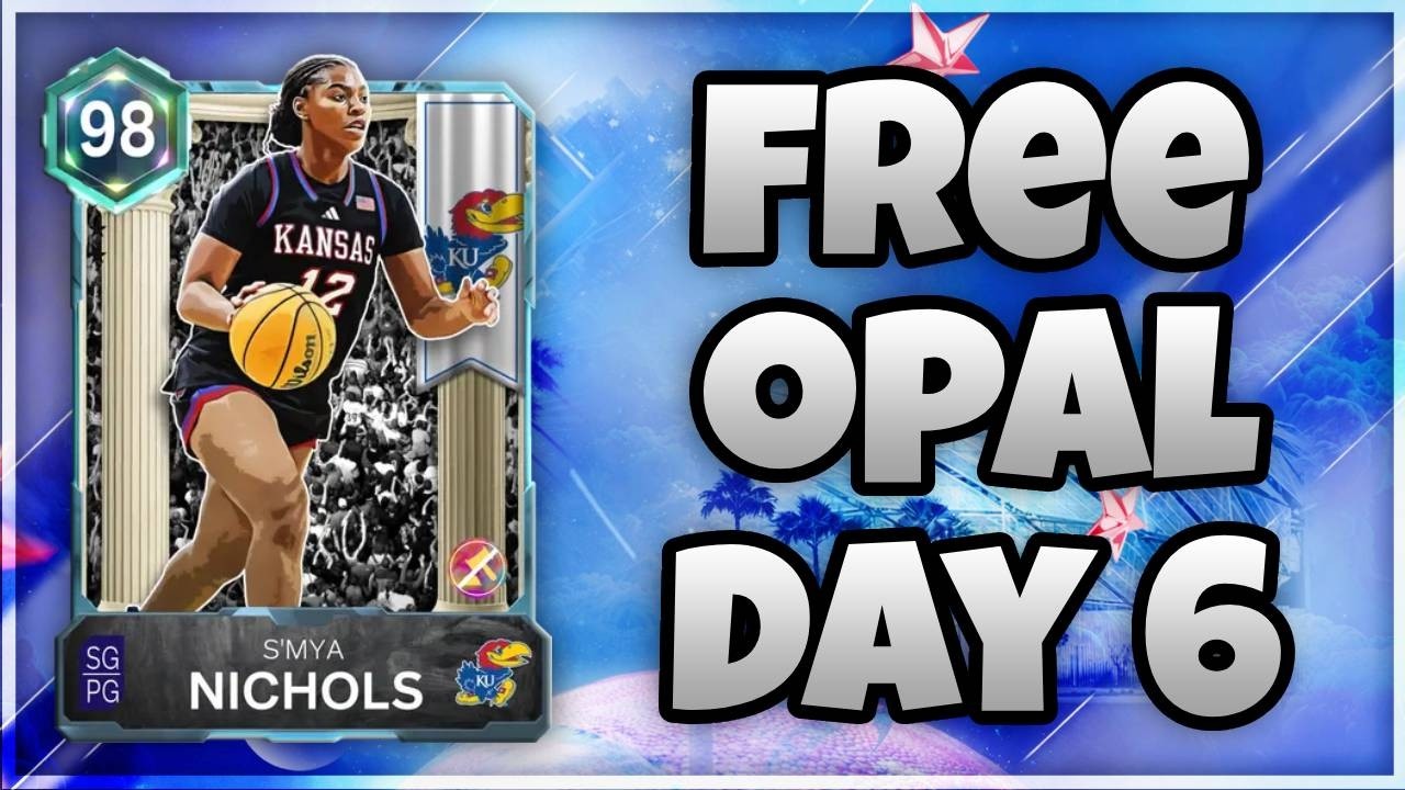FREE GALAXY OPAL S'MYA NICHOLS IN NBA 2K26 MyTEAM!! ALMOST A GOOD CARD...
