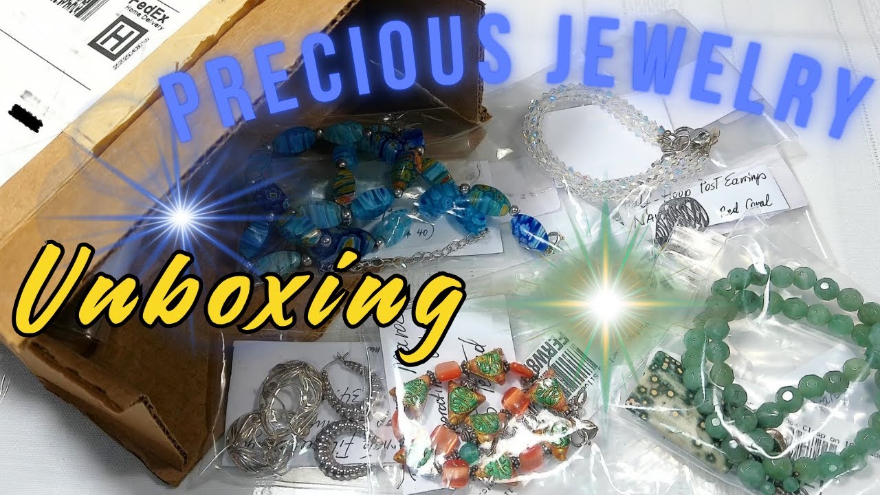 Sterling Silver, Gemstones, Swarovski & More Jewelry Unboxing & SALE!