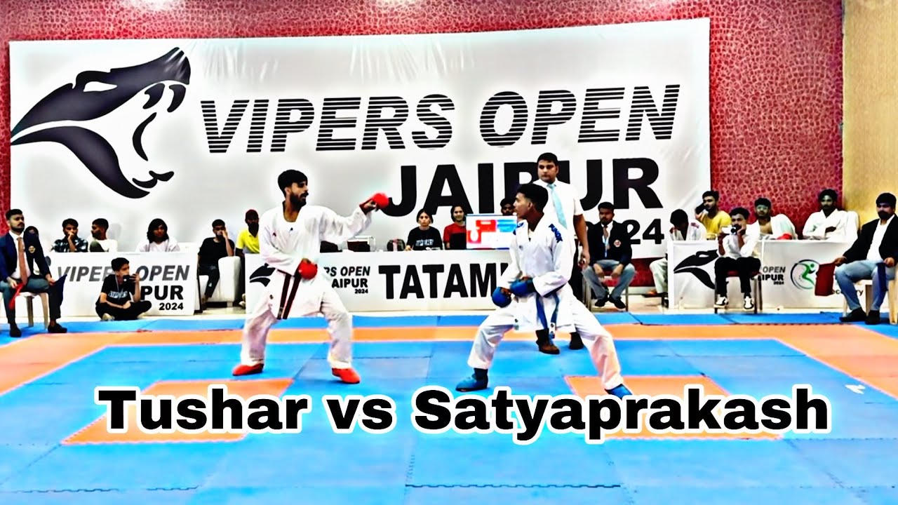 Satyaprakash vs Tushar | Viper Open Jaipur 2024 | Senior Open #karate #champion
