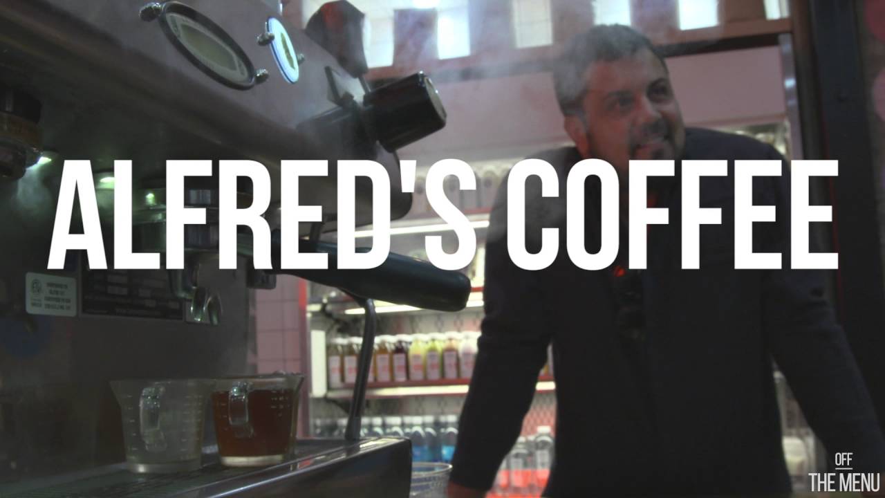 Off The Menu at Alfred Coffee