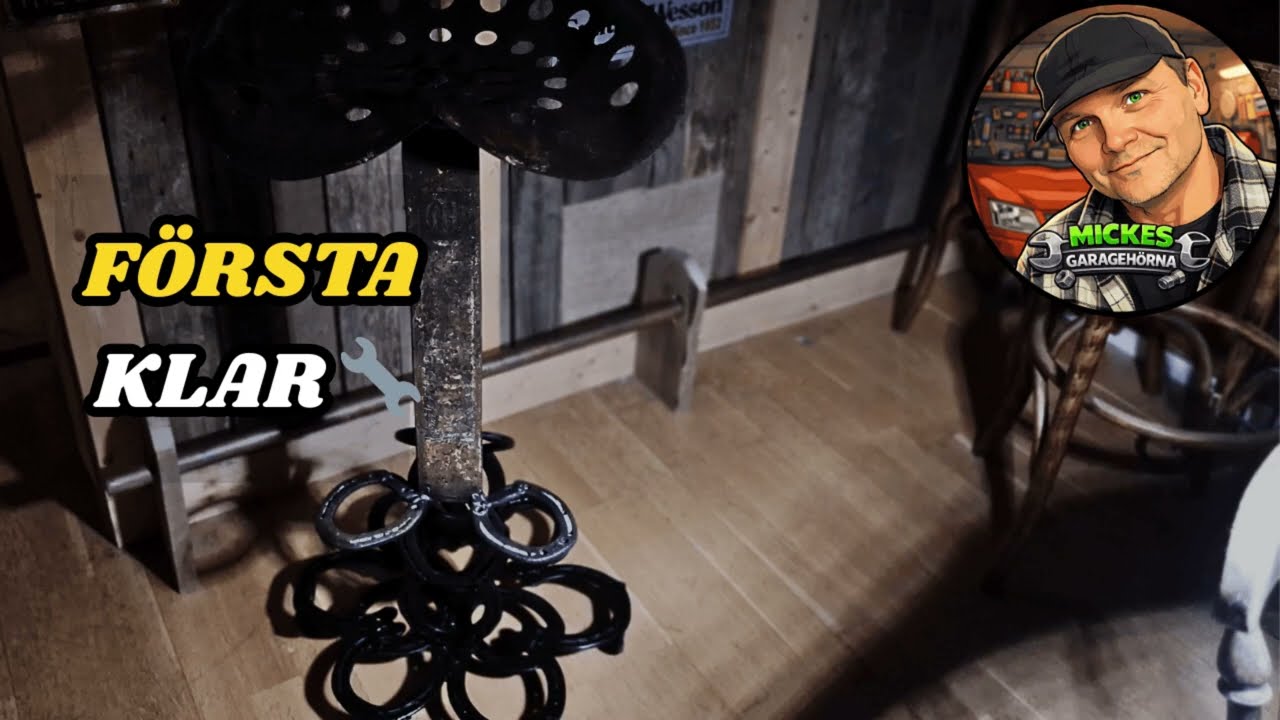 Min första barstol är klar 🔧 | Byggde den själv