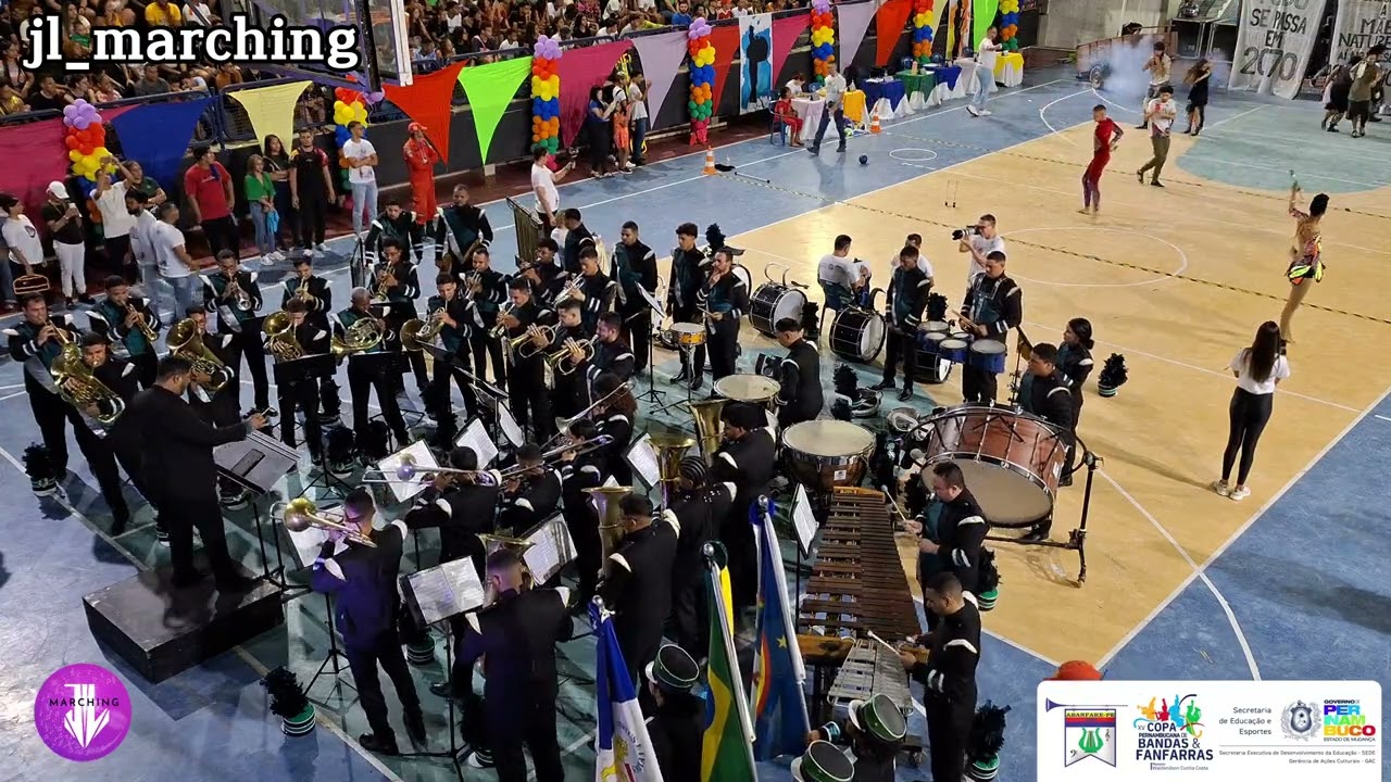Banda Marcial Máster Mardônio Coelho - Semifinal da XV Copa Pernambucana 2024