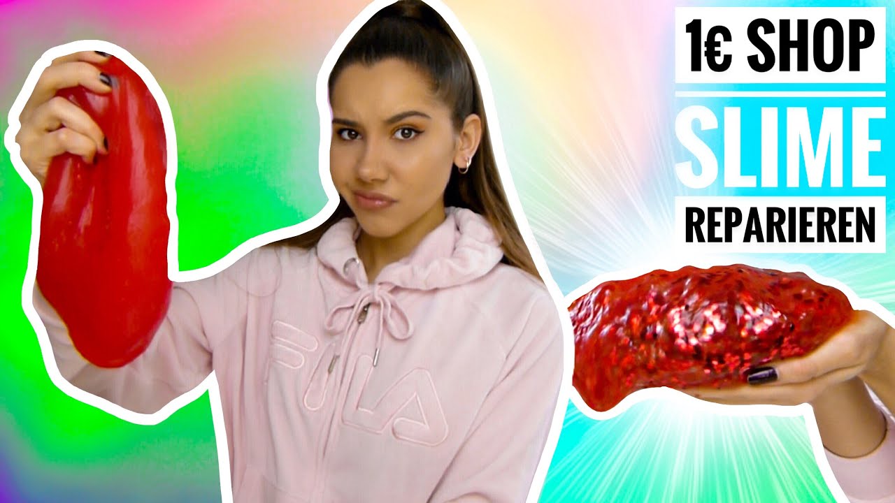 1€ Shop SLIME reparieren!? | Valeria Greb