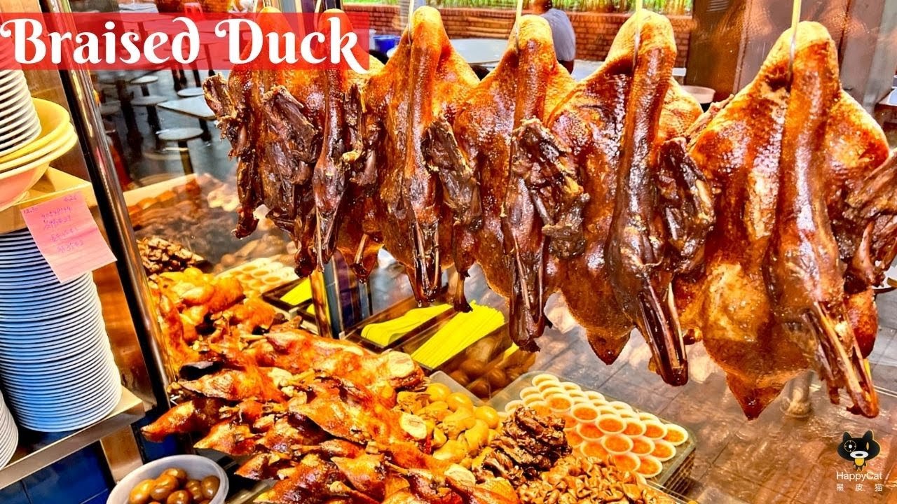 Classic deboned Teochew-style duck rice - discover the art of braising and slicing