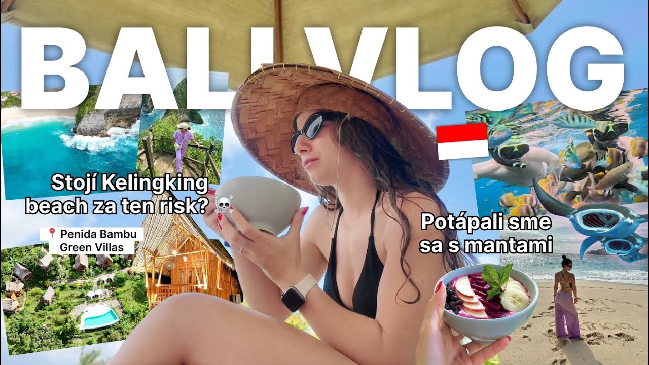Najkrajšia a najnebezpečnejšia pláž Kelingking! 😳 Stojí to za ten risk?! ☠️ /NUSA PENIDA