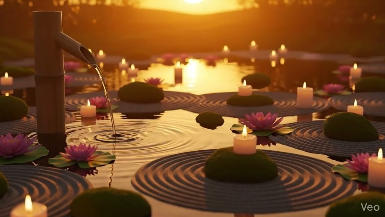Sunset Relaxing Deep Sleep Music, Relieves Stress Music, Calming Music, Relaxing Music,Nature Sounds