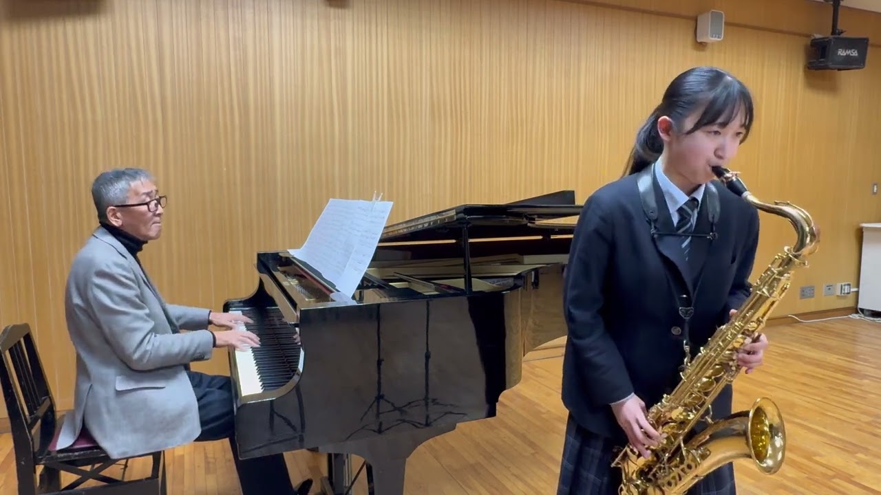 T.Sax.ソロ：テナーサックスとピアノのためのエアーズ/田嶋勉 Airs for Tenor Saxophone and Piano DL-A0014-08