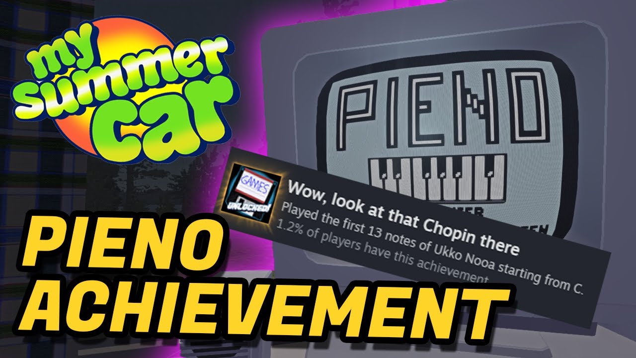 The Easiest Computer Achievement in My Summer Car