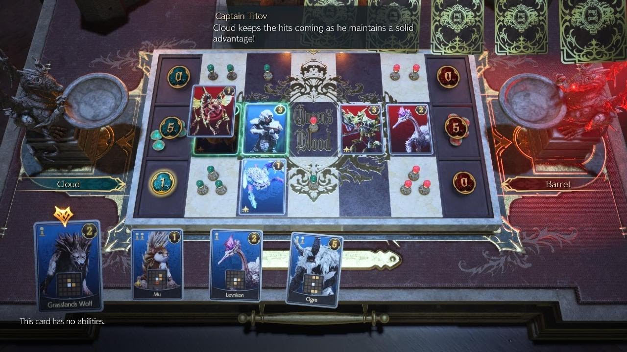 FINAL FANTASY VII REBIRTH FULL QUEENS BLOOD TOURNAMENT