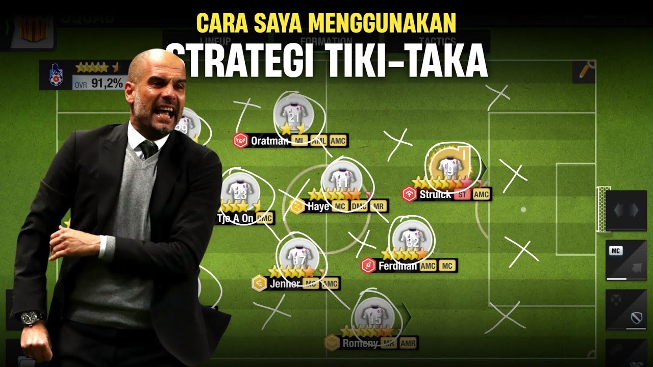 Как я использую стратегию Тики-така ⁉️ Top Eleven