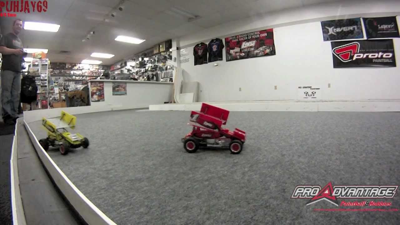 Losi Mini Sprint, Small Carpet Oval First Run